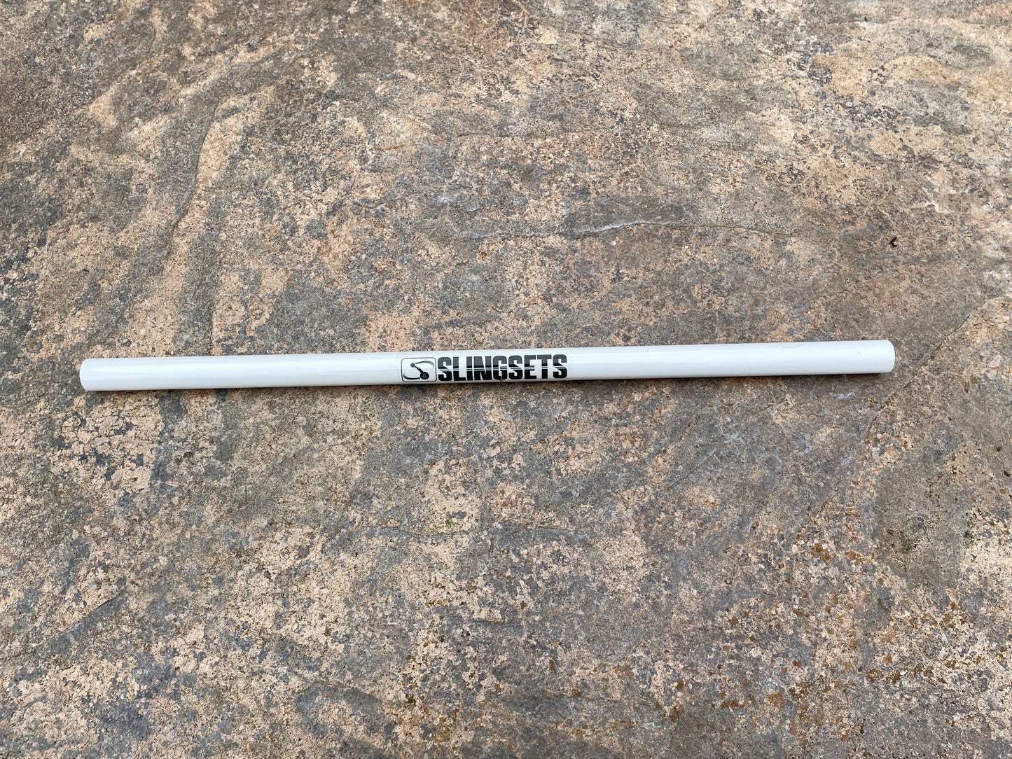 SlingSet replacement parts - white 2 foot bar w/ logo